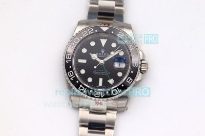 TW Factory Replica Rolex GMT Master II 116710LN Green Second Hand Watch 40MM